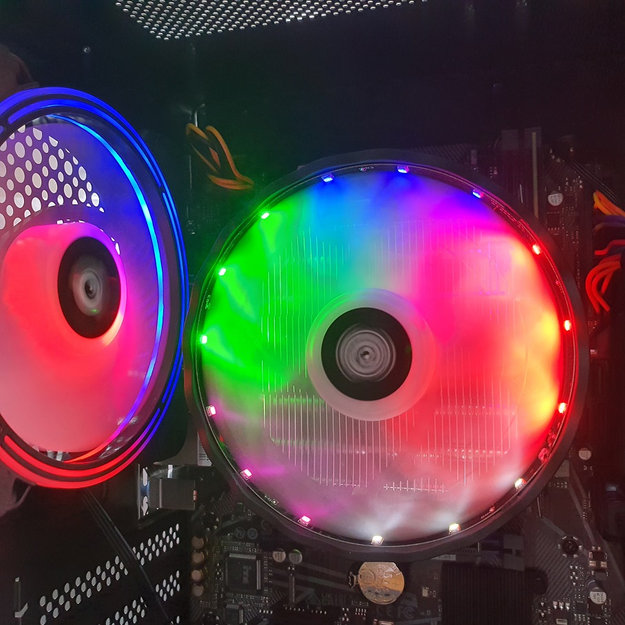 đèn led rgb fan cpu đa socket