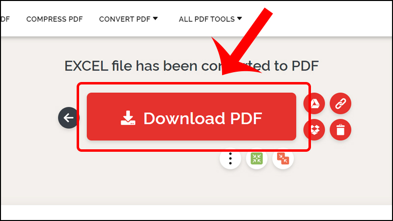 ilovepdf website chuyển đổi pdf