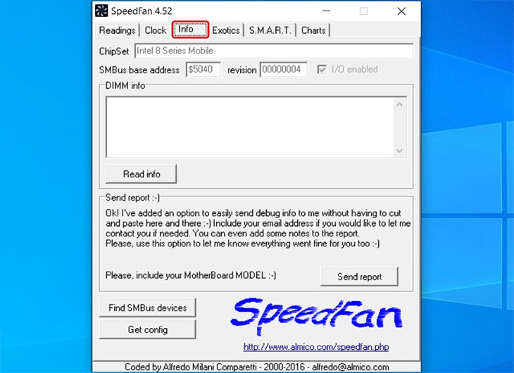 phần mềm Speedfan